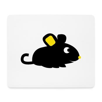 Cute Mouse - Mouse Pad (horizontal) - white - Front