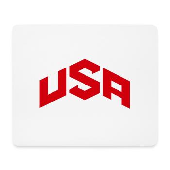 USA - Mouse Pad (horizontal) - white - Front