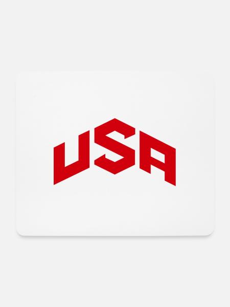 USA - Mouse Pad (horizontal) - white