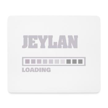 Jeylan - Mousepad (Querformat) - Weiß - Vorne