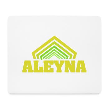 Geschenk für Aleyna - Mousepad (Querformat) - Weiß - Vorne