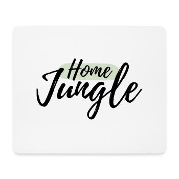 Home Jungle Lettrage - Tapis de souris (format paysage) - blanc - Devant