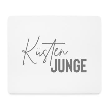 küsten junge - Mousepad (Querformat) - Weiß - Vorne