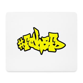 FCK AFD - Mousepad (Querformat) - Weiß - Vorne