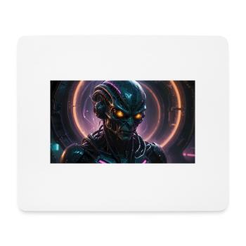 Alien 2 - Mousepad (Querformat) - Weiß - Vorne