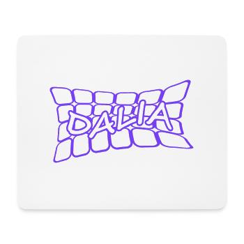 Dalia comme nom - Tapis de souris (format paysage) - blanc - Devant