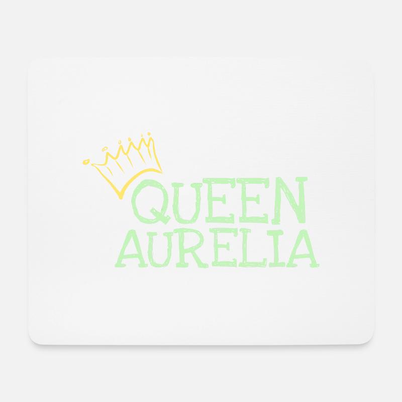 Aurelia - Mousepad (Querformat) - Weiß