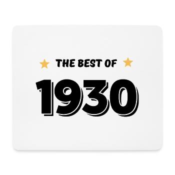 Das Beste von 1930 - Mousepad (Querformat) - Weiß - Vorne