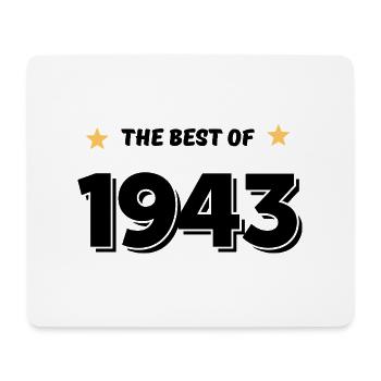 Best of 1943 - Mouse Pad (horizontal) - white - Front