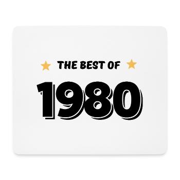 Best of 1980 - Mouse Pad (horizontal) - white - Front