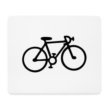 bicycle - Mouse Pad (horizontal) - white - Front