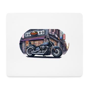 鉄鬼 Tekki Chopper - Mousepad (Querformat) - Weiß - Vorne