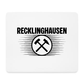 Recklinghausen Glueck auf Bergbau - Mousepad (Querformat) - Weiß - Vorne