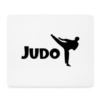 judo - Mousepad (Querformat) - Weiß - Vorne