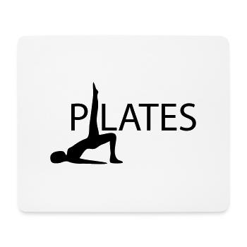 Pilates - Mousepad (Querformat) - Weiß - Vorne