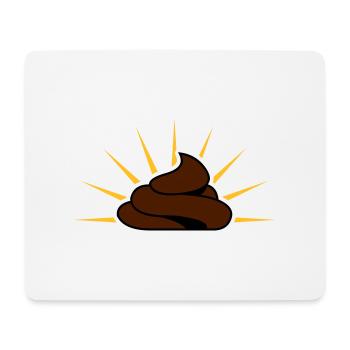 heilige_scheisse_v2 - Mousepad (Querformat) - Weiß - Vorne
