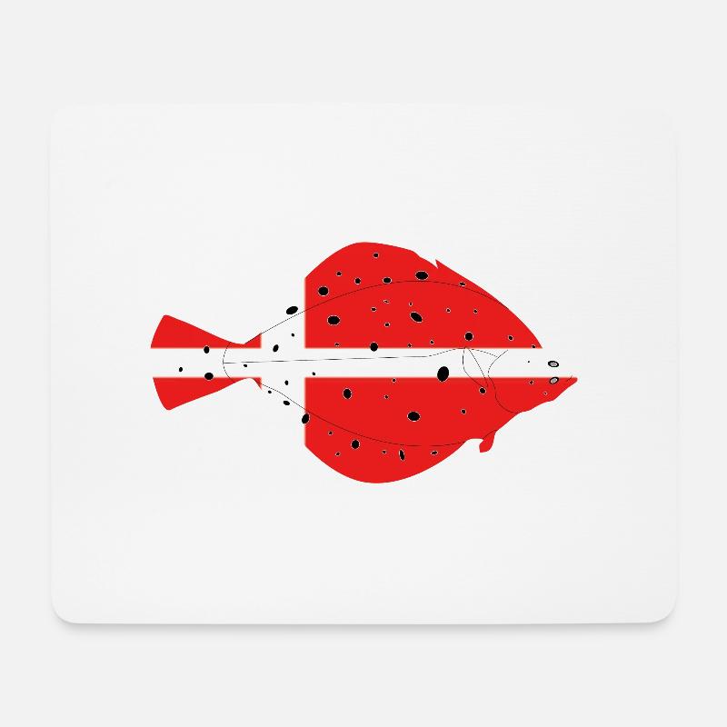 Scholle_20160304_vollformat_DK - Mousepad (Querformat) - Weiß