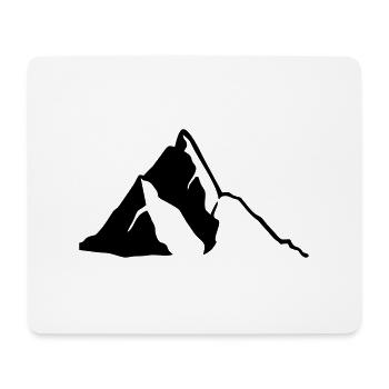 Mountains - Mouse Pad (horizontal) - white - Front