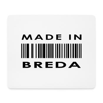madein nl 06 breda - Mousepad (Querformat) - Weiß - Vorne