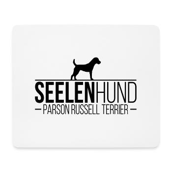 PARSON RUSSELL TERRIER Seelenhund Hunde Wilsigns - Mousepad (Querformat) - Weiß - Vorne