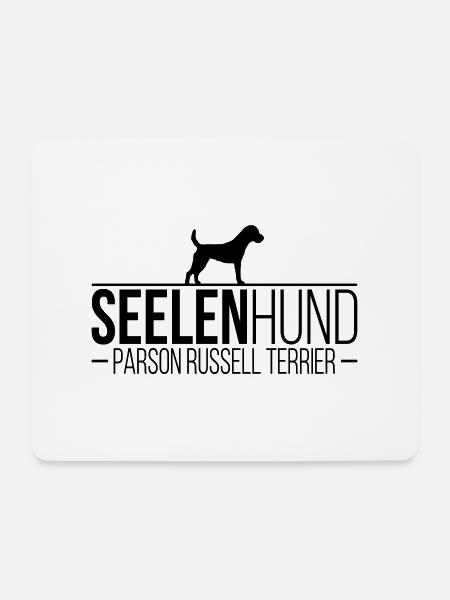 PARSON RUSSELL TERRIER Seelenhund Hunde Wilsigns - Mousepad (Querformat) - Weiß