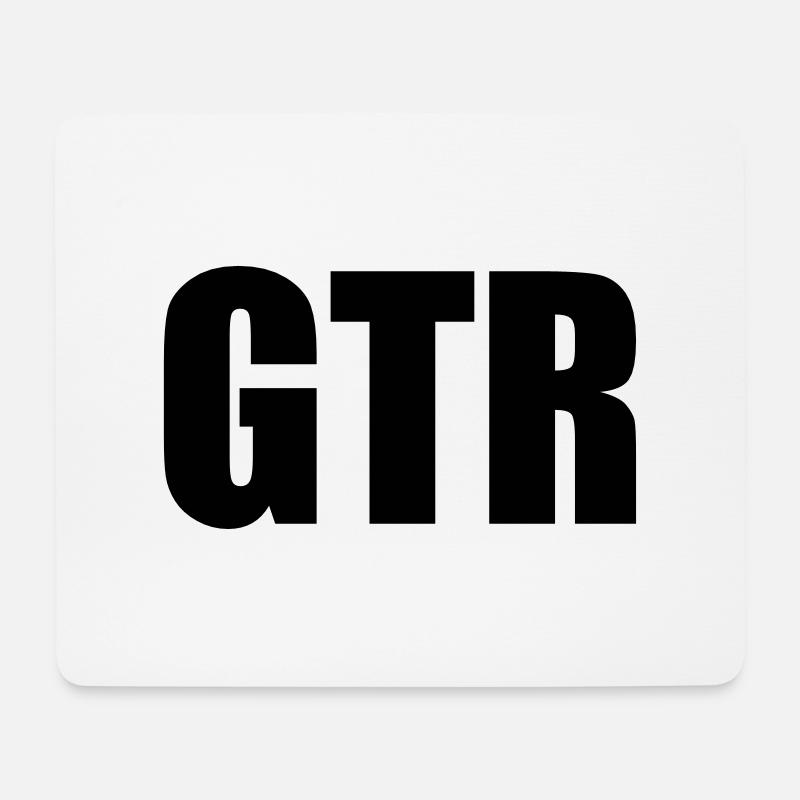 GTR - Mousepad (Querformat) - Weiß