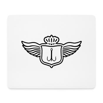 fishing__logo_1__f1 - Mousepad (Querformat) - Weiß - Vorne