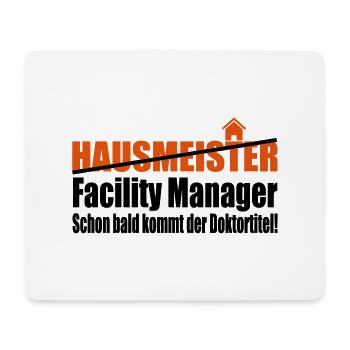 janitor - Mouse Pad (horizontal) - white - Front