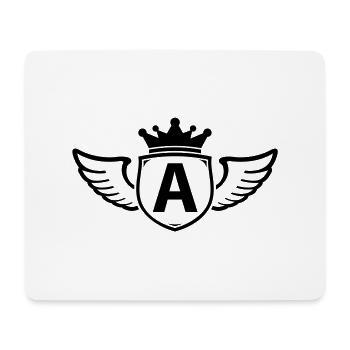 a - Mousepad (Querformat) - Weiß - Vorne