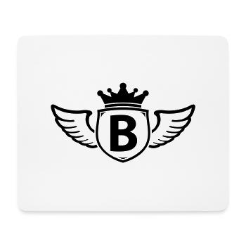 b - Mouse Pad (horizontal) - white - Front
