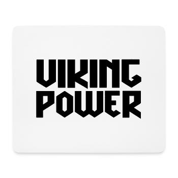 pouvoir viking - Tapis de souris (format paysage) - blanc - Devant