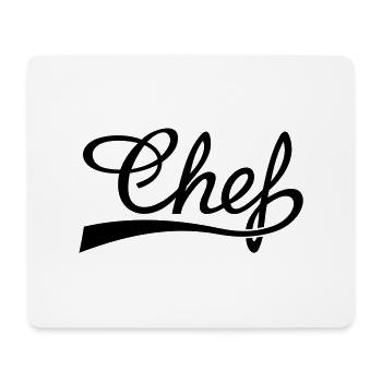 Chef Boss Meister - Mousepad (Querformat) - Weiß - Vorne