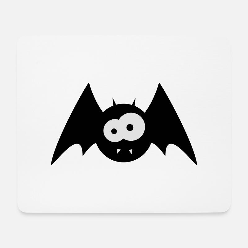 süße Tierchen-Edition: Fledermäusel - Mousepad (Querformat) - Weiß