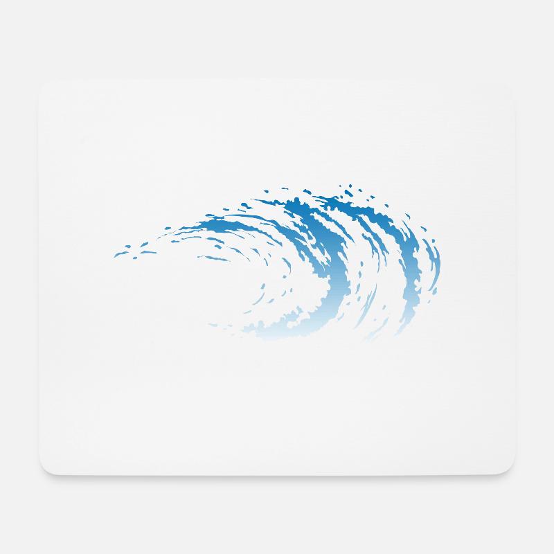 Wave - Mouse Pad (horizontal) - white