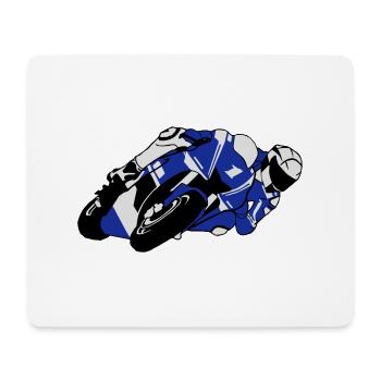 Moto-GP - Mouse Pad (horizontal) - white - Front