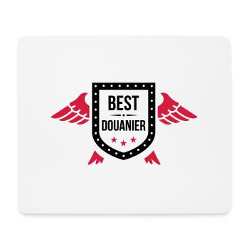 Douanier / Douane / Douanière / Police / Frontière - Mouse Pad (horizontal) - white - Front