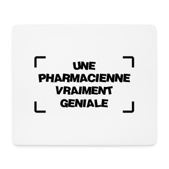 Pharmacien / Pharmacienne / Pharmacie / Médecin - Tapis de souris (format paysage) - blanc - Devant