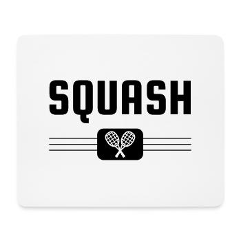 Squash Sport Game Match Champion Victory - Mouse Pad (horizontal) - white - Front