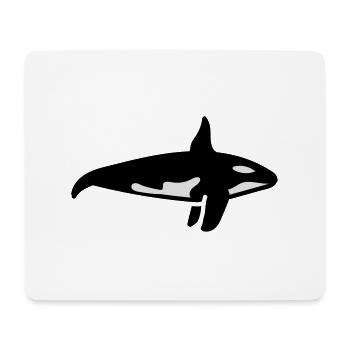 Whale - Mouse Pad (horizontal) - white - Front