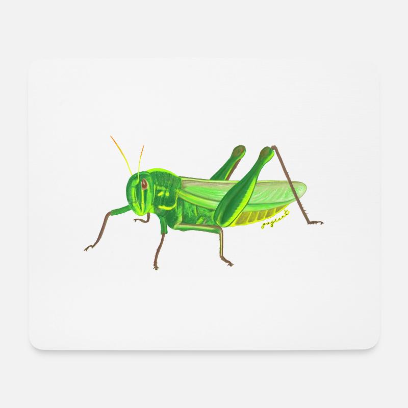 grasshopper - Mouse Pad (horizontal) - white
