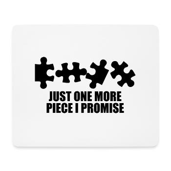 Puzzle saying gift idea autism puzzles - Mouse Pad (horizontal) - white - Front