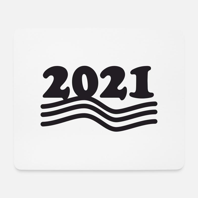 2021 - Mousepad (Querformat) - Weiß