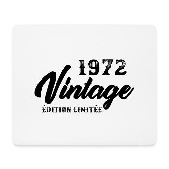 1972 Vintage Edition Limitée - Tapis de souris (format paysage) - blanc - Devant