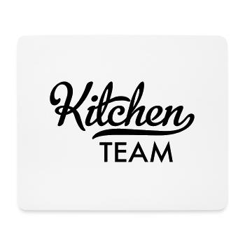 Team Kitchen - Mouse Pad (horizontal) - white - Front