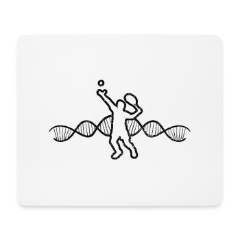 Tennisverein Tennisspieler Tennis Tennisschläger - Mousepad (Querformat) - Weiß - Vorne