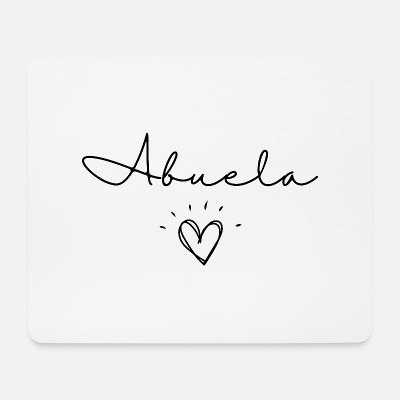 Abuela. Abuela Geschenk - Mousepad (Querformat) - Weiß