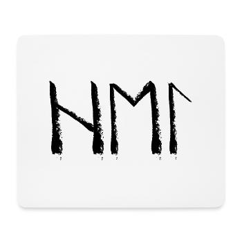 Hel Runensprache - Mousepad (Querformat) - Weiß - Vorne