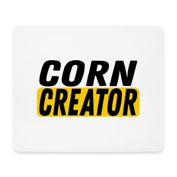 Corn Creator Corn Farmer Farmer Farmer Farmers - Mouse Pad (horizontal) - white - Front