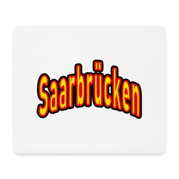 Sarrebruck - Tapis de souris (format paysage) - blanc - Devant
