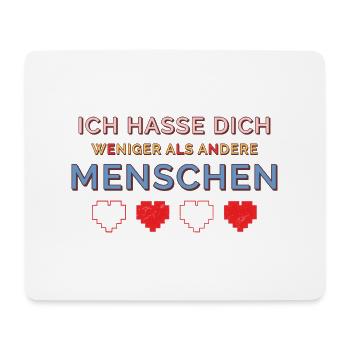 Valentinstag Jahrestag Hochzeitstag Humor lustig - Mousepad (Querformat) - Weiß - Vorne